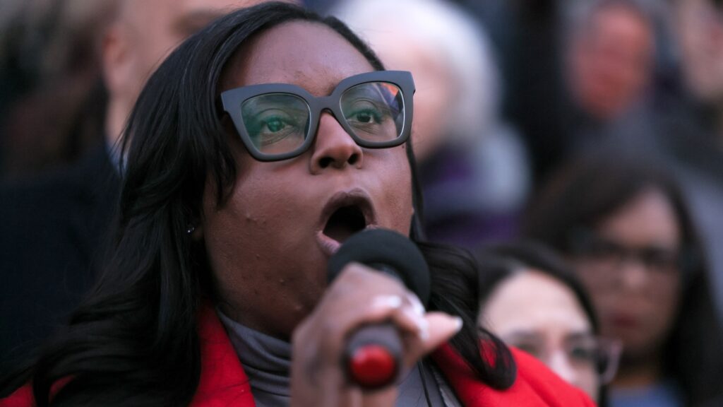 DOJ charges New Jersey congresswoman with assault over immigration facility tussle : NPR