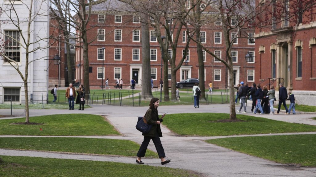 Harvard University's president speaks out; DEI jobs : NPR