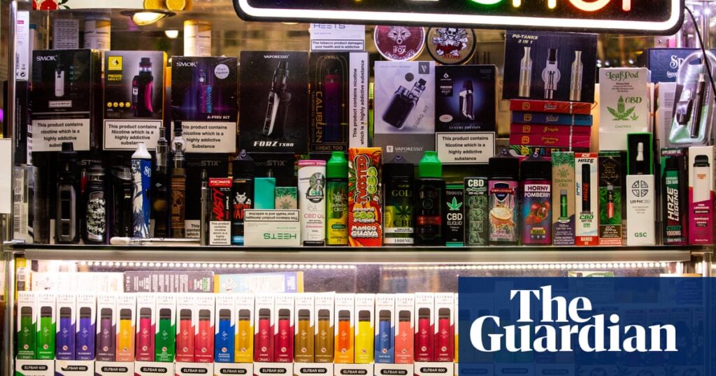 Number of vape shops in England rises by almost 1,200% in a decade | Communities