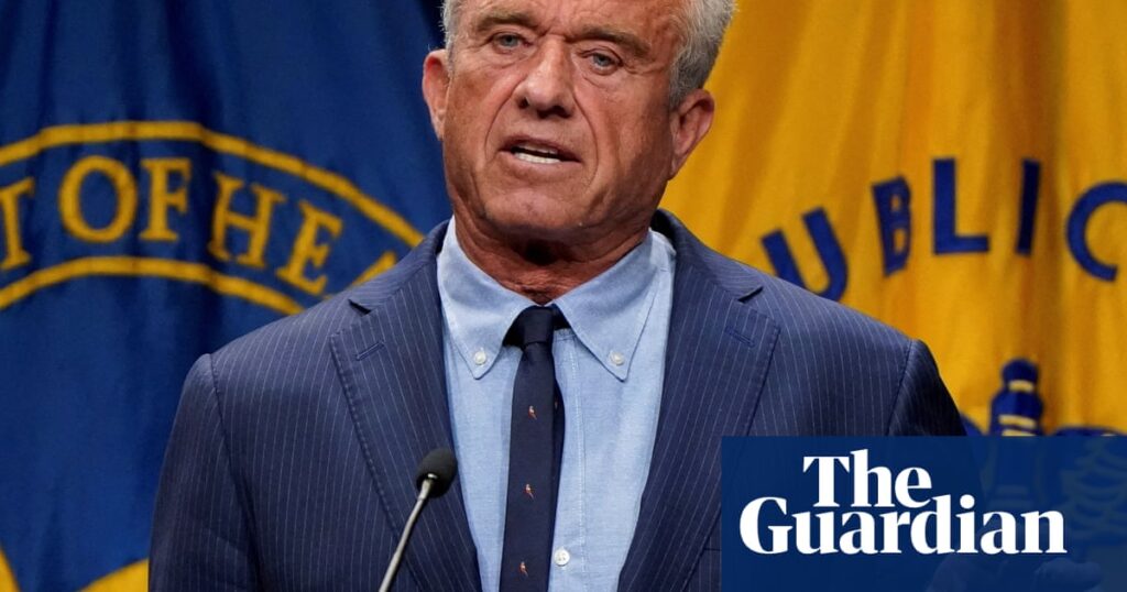 RFK Jr’s autism comments place blame and shift research responsibility to parents, critics say | Robert F Kennedy Jr