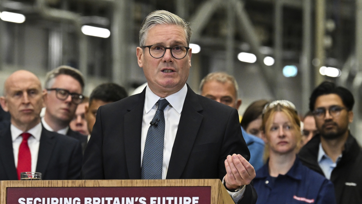 Britain boosts defense budget, sending a message to Russia : NPR