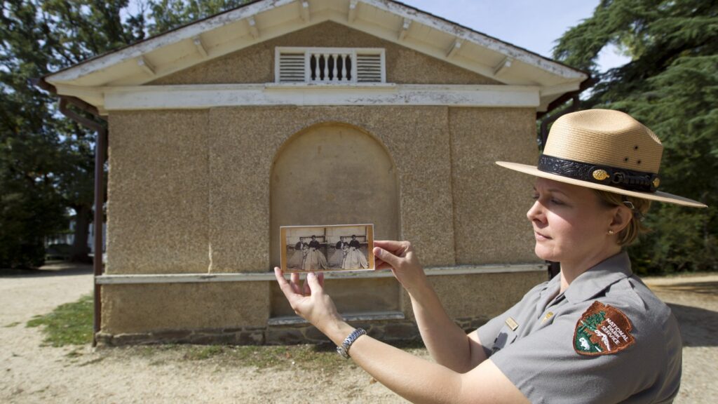 New National Park signage asks public to flag negative content : NPR