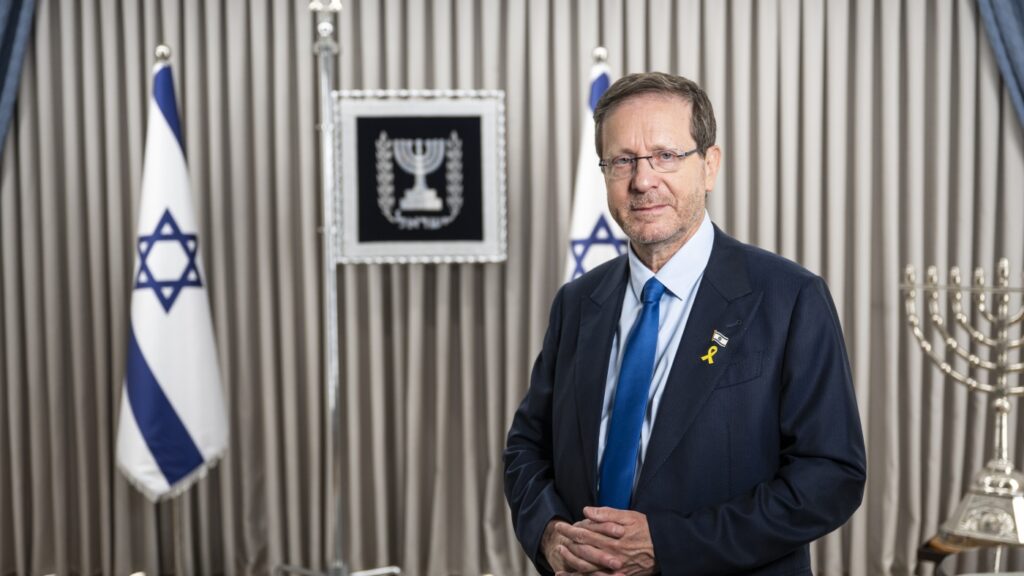 President Herzog said Israel shared intel on Iran's nuclear plans before strikes : NPR