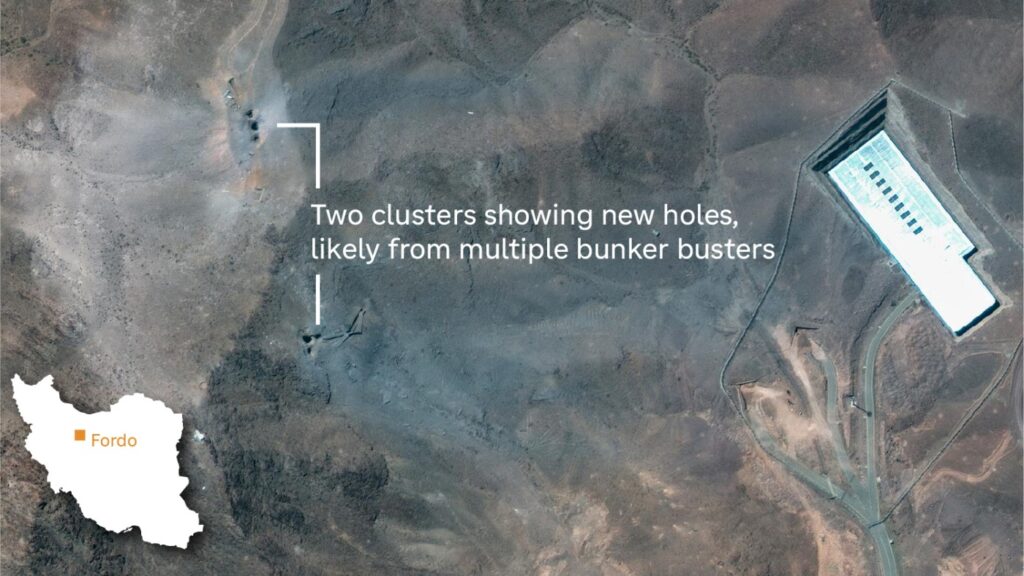 Satellites show damage to Iran's nuclear program, but experts say it's not destroyed : NPR