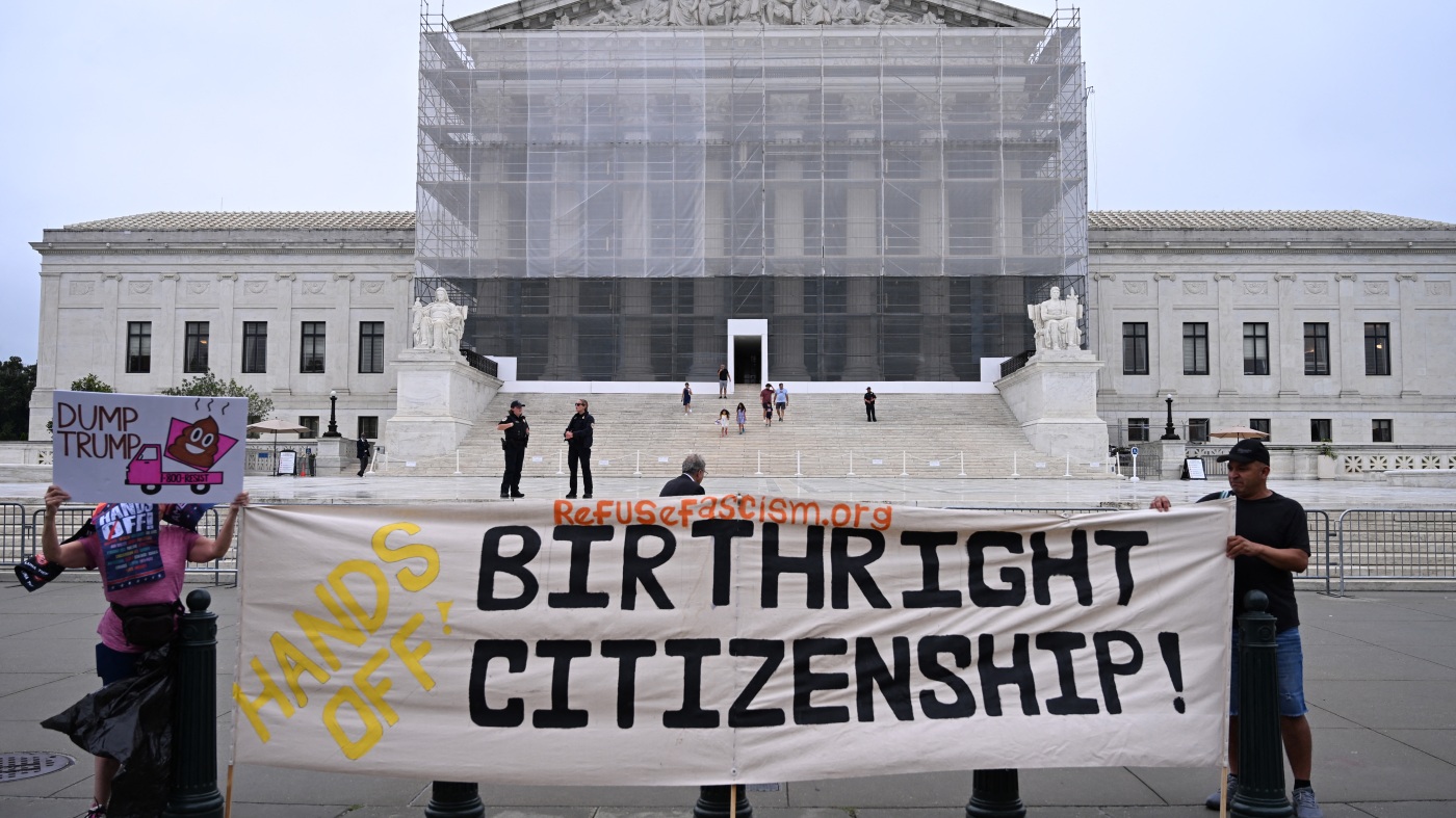 What is birthright citizenship and what happens after SCOTUS ruling? : NPR