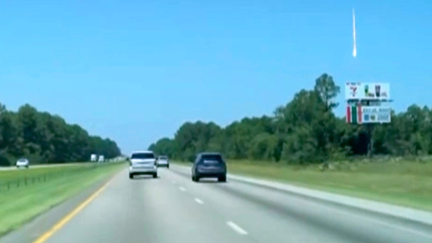 What's that in the sky? We're not sure, but the fireball was very bright : NPR