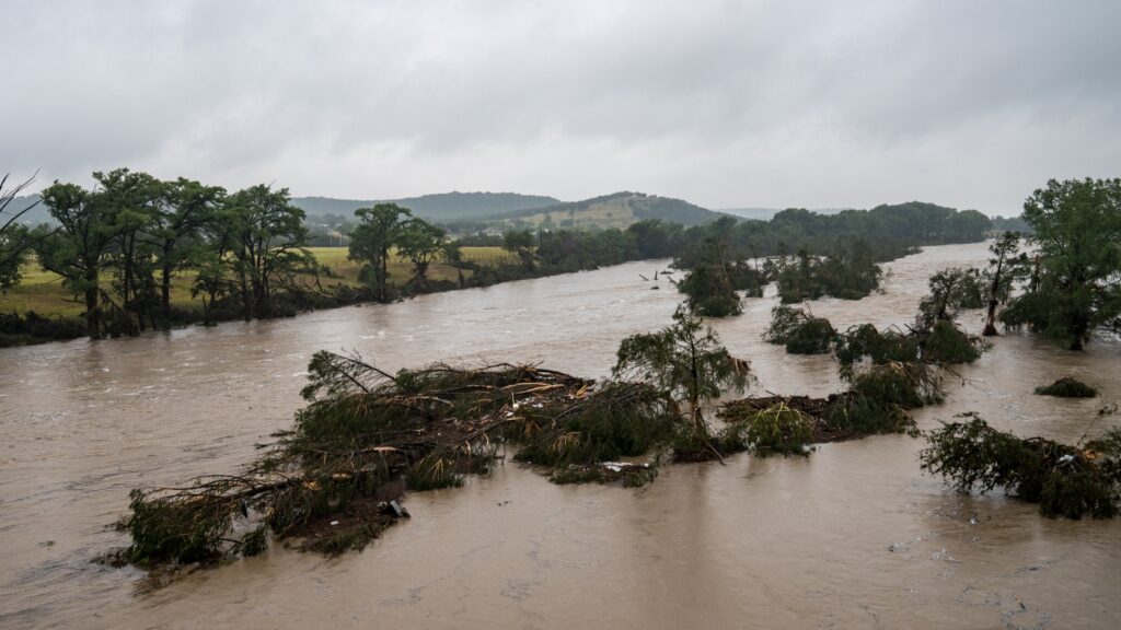 How good was the Texas weather forecast before the flood? : NPR