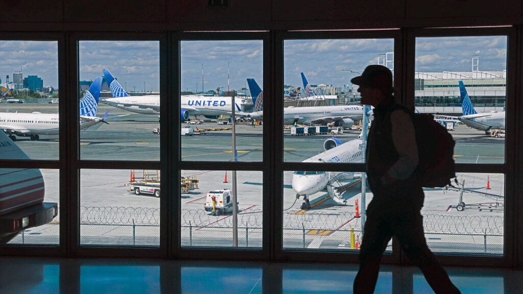 In Newark, the airport is recovering from its struggles : NPR