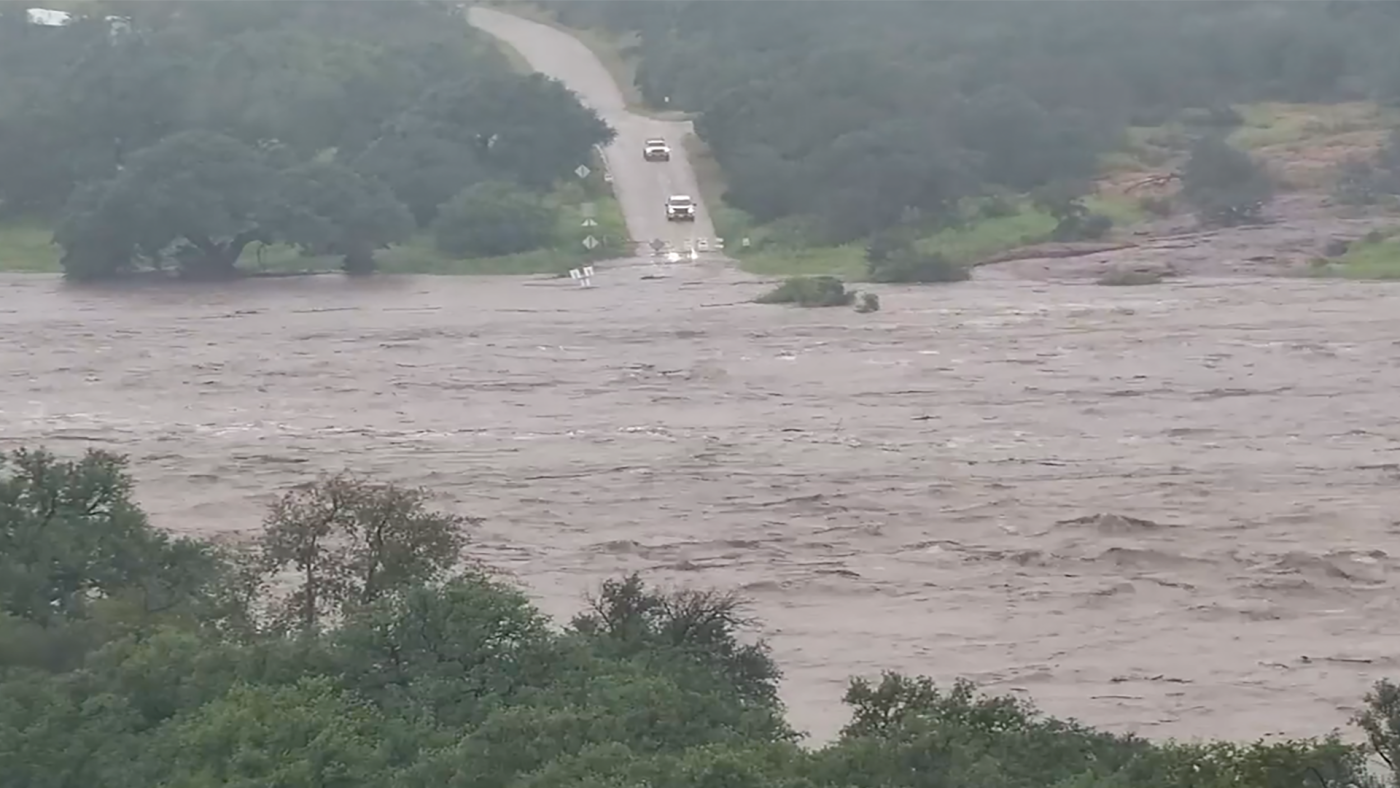 Timelapse Shows Texas' Llano River Completely Flood in Just Minutes : The Picture Show : NPR