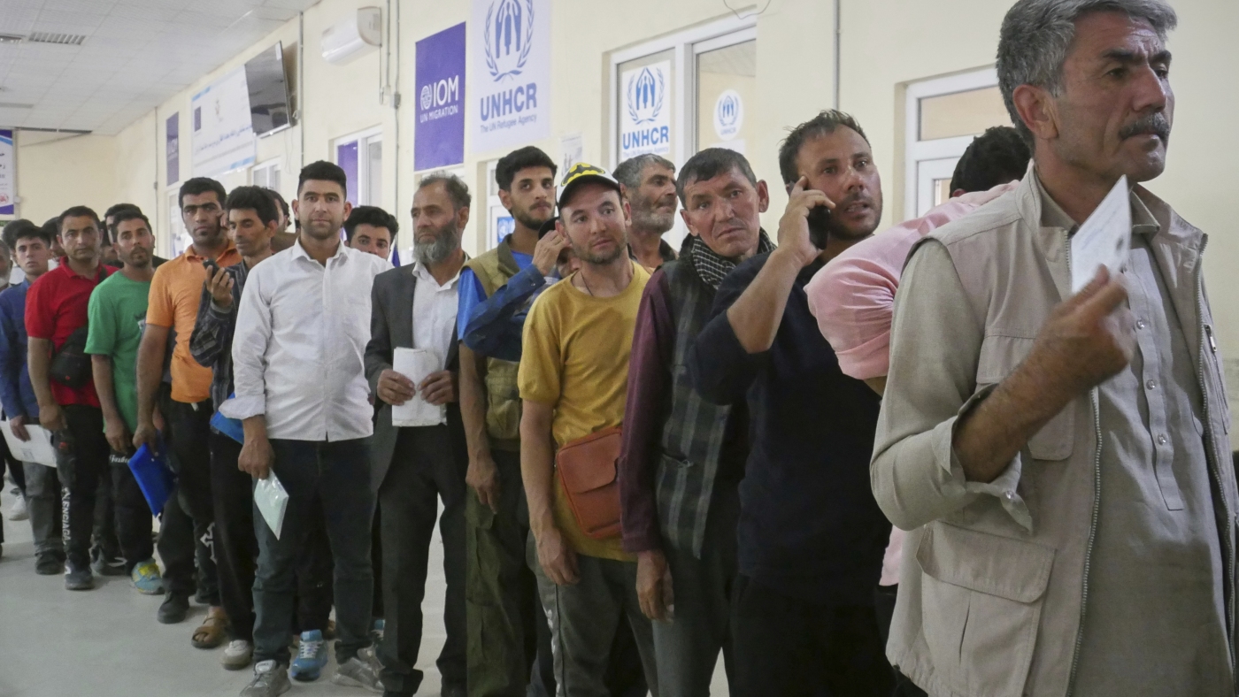 With temporary protections for some Afghans set to expire, appeals court steps in : NPR