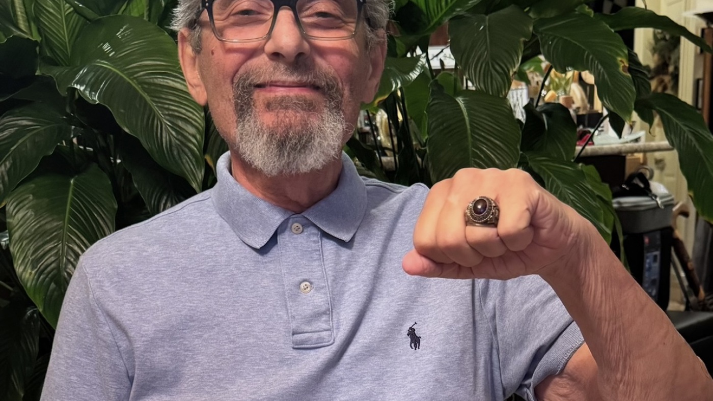 A Texas man is reunited with the class ring he lost 56 years ago : NPR