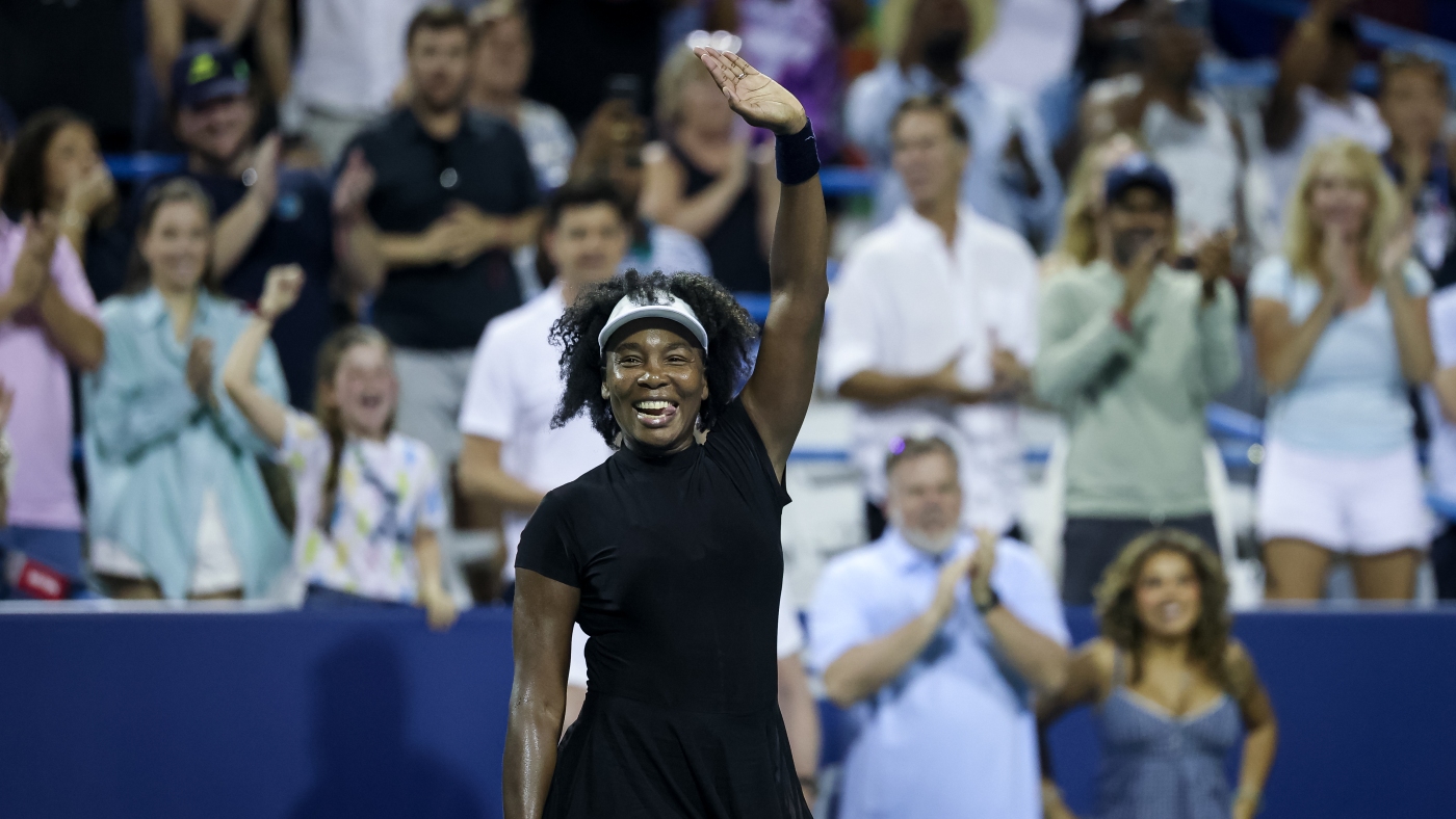 At 45, Venus Williams will be the oldest player in the U.S. Open in decades : NPR