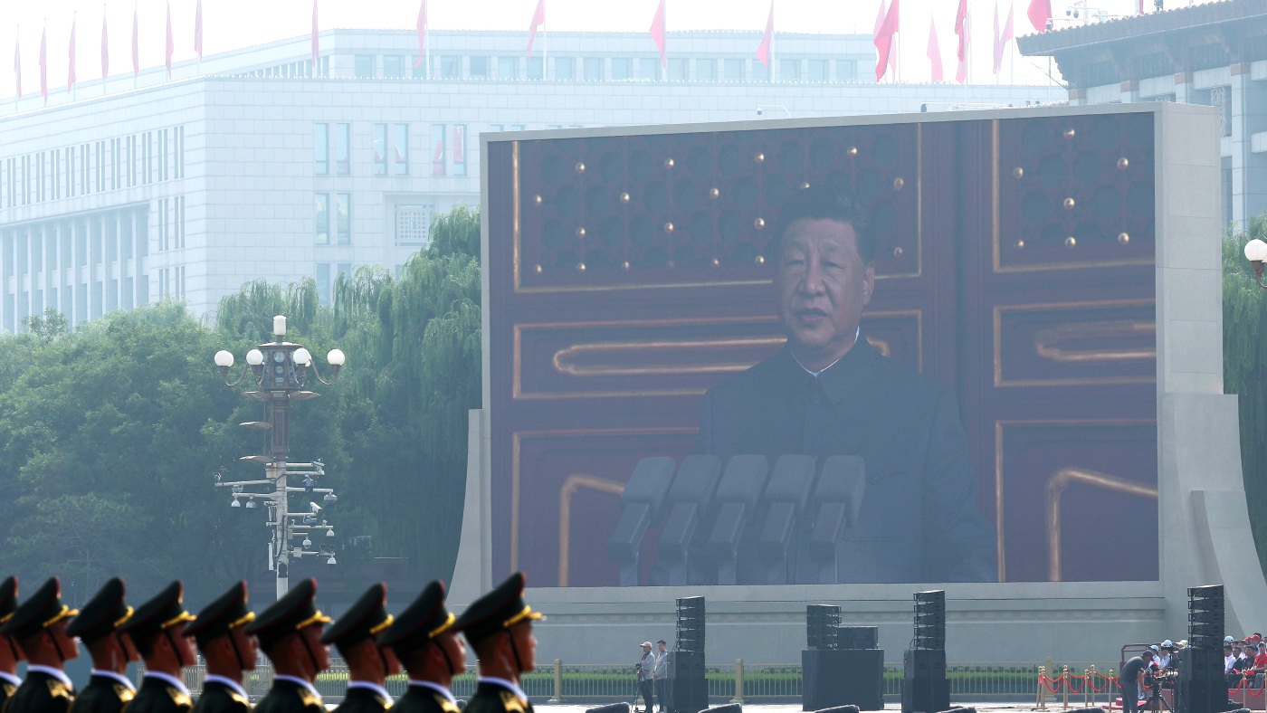 China’s Xi displays military might, global ambitions at elaborate parade : NPR