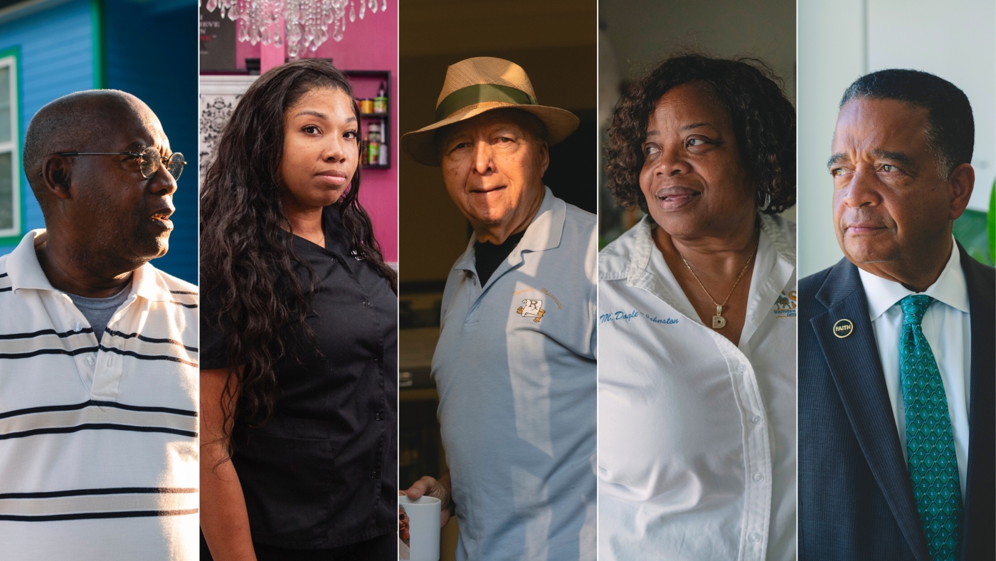 In New Orleans, memories of Katrina remain vivid 20 years later : NPR