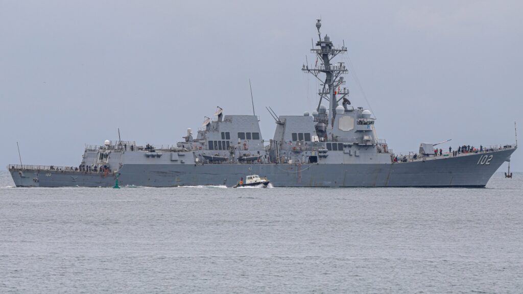 U.S. strikes suspected drug vessel in Caribbean after departure from Venezuela : NPR